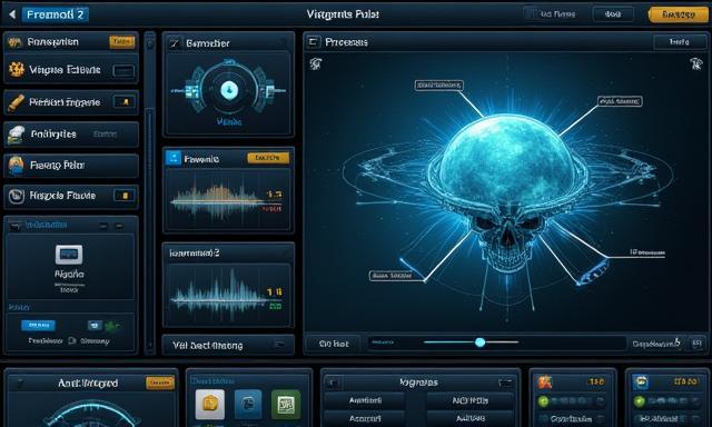 Digital vignette system interface